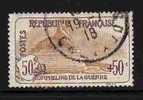 FRANCE 1917-18 Y&T 153 "AU PROFIT DES ORPHELINS DE LA GUERRE 50c+50c BRUN ET BRUN CLAIR" OBLITERE TB - Oblitérés