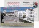 China 2002 Zhuji Middle School Postal Stationery Card Basketball Playground - Basketball