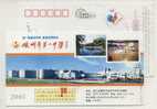 China 2005 Shengzhou High School Postal Stationery Card Indoor Basketball Gymnasium - Pallacanestro