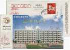 China 2003 Chongren No.2 High School Advertising Postal Stationery Card Basketball Stand - Basket-ball