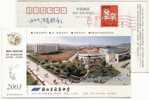 China 2003 Xinchang High School Postal Stationery Card Basketball Playground - Baloncesto