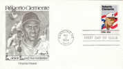 Stati Uniti - FDC Roberto Clemente 17/8/84 - Baseball