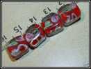 5 Perle à La Lampe - Lampwork - Artisanale Rouge Rose Environ 11x9mm - Parels