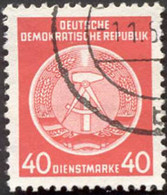 Pays :  24,6 (Allemagne Orientale) Yvert Et Tellier N°: S  12 (o) - Used