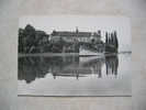 Le Lac Du Bourget :  L'Abbaye Et Le Bateau D'Hautecombe (circulée) Photographie Véritable. Dentelée. - Le Bourget Du Lac