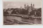 London - The Tower Of London  - Real Photograph Post Card - Tower Of London