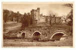 B2520 -  HADDON HALL - And Bridge Over River Wye - Derbyshire