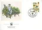 W0507 Nasalis Larvatus Nasique 1991 Brunei FDC Premier Jour WWF - Mono