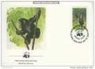 W0454 Chimpanze Pan Troglodytes Sierra Leone 1983 FDC Premier Jour WWF - Affen