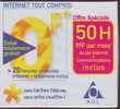 KIT INTERNET AOL OFFRE SPECIALE 50H 99F PAR MOIS (sous Blister) - Internetaansluiting