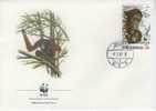 W0228 Orang Outan Indonésie 1989 FDC Premier Jour WWF - Scimmie