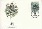 W0450 Douc Pygathrix Nemaeus Viet Nam 1987 FDC Premier Jour WWF - Mono