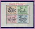 Berlin: 1969  Zoo  Bloc N° 2.  Neuf Gomme S/s Trace X X - Blocks & Sheetlets