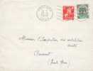 ALGERIE   LETTRE  MASCARA + OMEC Muette.  1958 - Covers & Documents