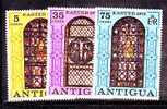 277 Antigua, Easter 1976 YT 295/97 - Ostern