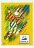 COUPE DU MONDE 1998  Carte Postale Du Timbre De NANTES - Bekleidung, Souvenirs Und Sonstige
