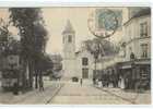 C 1386 - BRY SUR MARNE -  La Place De L' église - Belle CPA Rare De 1906 Trés Animée - - Bry Sur Marne