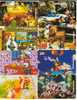 CHINA  SET OF 8  COLOURFUL DISNEY CARTOONS  INCLUDING 101 DALMATIANS  MICKEY MOUSE ETC. - China