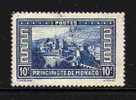 MONACO 1933-37 Y&T 133 "PALAIS PRINCIER 10F BLEU" OBLITERE TTB - Altri & Non Classificati