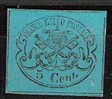 Q527.-.ROMAN STATES.-  1867   .-  SCOTT # 14a .-  MINT  STAMP. SCV: US$ 260.00 ++  .SEE SCAN PLEASE. - Kirchenstaaten