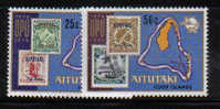 319 Aitutaki, UPU 1974 YT 113/4 - U.P.U.