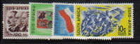 348: South Africa: 50th Anniversary YT 244/7 - Stamps