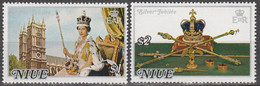 NIUE..1977..Michel # 171-172 + 2 Kleinbogensatz (171-172) + Block 1..MNH...MiCV - 32 Euro. - Niue