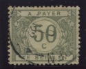 Belgique 1919, Variété  Taxe N° 31 Ø  Cadre Cercle Doublé - Autres & Non Classés