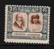 LIECHTENSTEIN 1930 Y&T 107 "2 F VERT-GRIS ET  BRUN-ROUGE" NEUF XX TTB - Nuevos