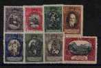 LIECHTENSTEIN 1921 Y&T 52/59 "8 VALEURS" NEUFS XX/X TB/TTB/SUP - Unused Stamps