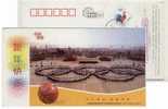 China 2005 Jiyuan City Postal Stationery Card Ten Thousands Person Basketball Event - Baloncesto