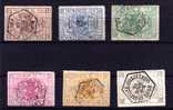 Premiers Timbres  N° 1-6 , Cote 156 E     BELLES OBLITERATIONS - Used