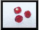 Lot De 20 Perles En Cristal De Bohème 4mm Garnet ( Grenat ) - Perlas