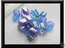 Lot De 10 Perles Miyuki Aqua Cube Mix 3-4mm - Pearls
