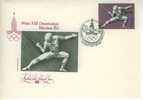 B0447 Escrime Fencing Premier Jour FDC URSS 1980 Jeux Olympiques De Moscou - Schermen