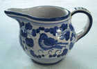 Deruta Arabesco Uccelo Blu - Pitcher - Pichet - Kruik - CR 193 - Deruta (ITA)