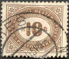 Pays :  49,2  (Autriche : Empire Autrichien (François-Joseph Ier))  Yvert Et Tellier N° : Tx   28 (o) - Portomarken