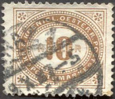 Pays :  49,2  (Autriche : Empire Autrichien (François-Joseph Ier))  Yvert Et Tellier N° : Tx   28 (o) - Postage Due