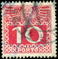 Pays :  49,2  (Autriche : Empire Autrichien (François-Joseph Ier))  Yvert Et Tellier N° : Tx   38 A B (o) - Portomarken