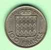 100 FRS  RAINIER  III   N50 - 1949-1956 Anciens Francs