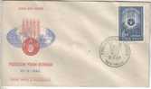 INDIA 1963 FREEDOM FROM HUNGER - FAO FOOD CORP  FDC Inde Indien - Andere & Zonder Classificatie