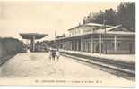 33 // GIRONDE / LESPARRE / Le Quai De La Gare / M.D. N° 25 / ANimée / - Lesparre Medoc