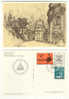 Vaticano - Cartolina Postale Fontane E Vedute - II Emissione Via Delle Fondamenta E Torre Borgia - Used Stamps