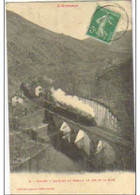 NAJAC  Le Pont De Chemin De Fer Et La Gare - Najac