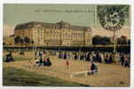 H67 - DEAUVILLE - Royal-Hôtel Et Le Jardin (1924 - Carte Animée + Timbre De J.O. De Paris De 1924) - Deauville