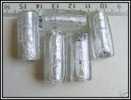 1 Perle Artisanale Sur Feuille Argent Environ 26x12mm - Parels