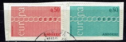 Andorra - Mi-Nr 232/233 Gestempelt / Used (M111) - 1971