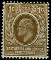 GREAT BRITAIN (EAST AFRICA & UGANDA)..1907/1910..Michel # 33...MLH. - Protectoraten Van Oost-Afrika En Van Oeganda