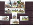 Irlanda  -Foglietto  N. 28+1071/74**(UNI) Ippica: Sport Equestri - Horses