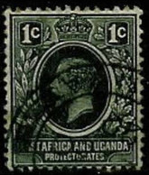 GREAT BRITAIN (EAST AFRICA & UGANDA)..1912..Michel# 42...used. - Protettorati De Africa Orientale E Uganda